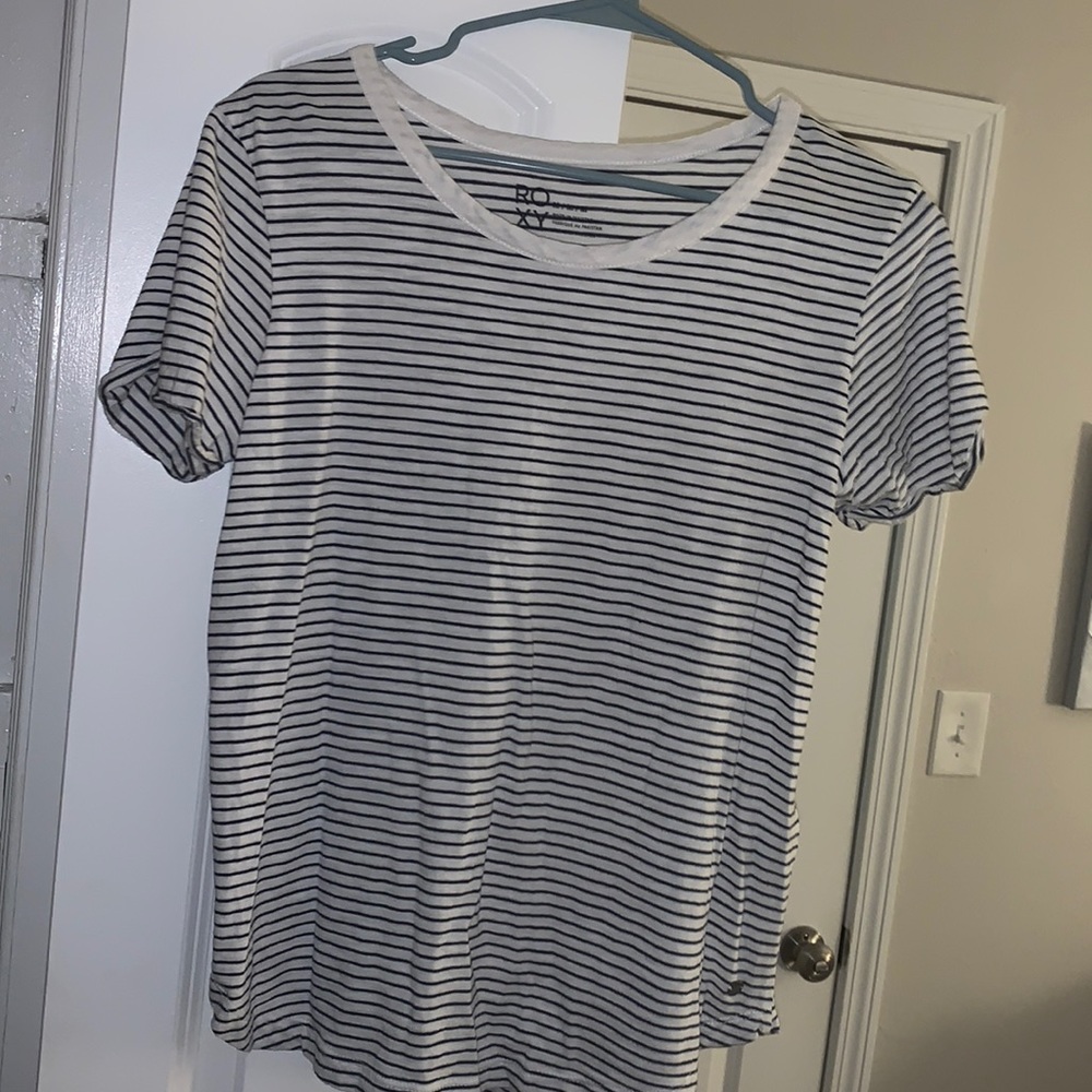 ROXY t-shirt navy and white